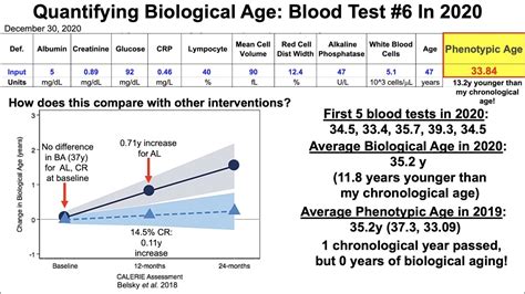 Quantifying Biological Age Blood Test 6 In 2020 Youtube