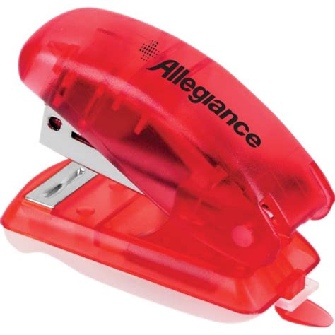 Imprinted Mini Stapler | Custom Branded Staplers with Colored Staples