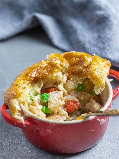 Easy Chicken Pot Pie With Puff Pastry Drive Me Hungry