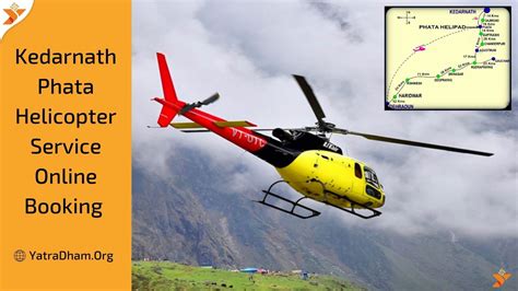 Kedarnath Phata Helicopter Service Online Booking Process Timing