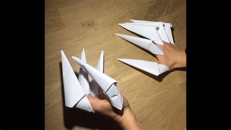 Comment Faire Des Griffes En Papier Youtube