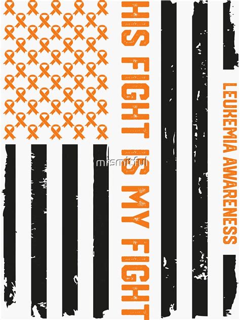 Leukemia Awareness Shirts Leukemia Awareness Ribbon American Flag