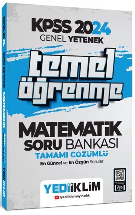 Yediiklim Yay Nlar Kpss Genel Yetenek Matematik Temel Renme