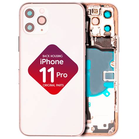 Iphone 11 Pro Back Housing Small Parts Installed Silver Cell Rescue Center