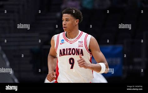 Arizona forward Carter Bryant in action during the first half in the