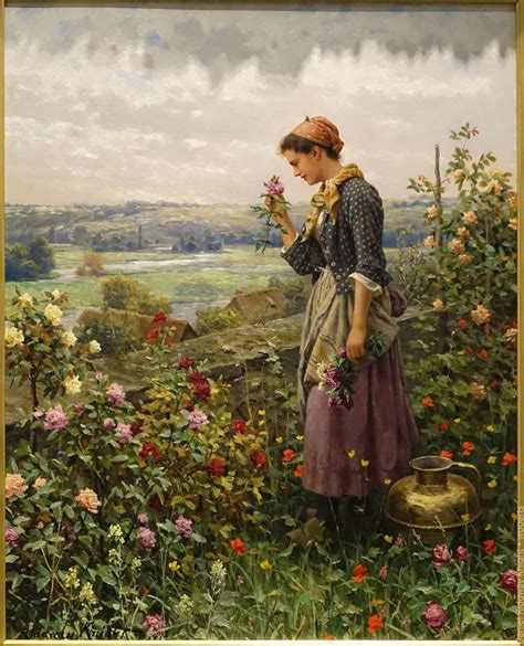 Daniel Ridgway Knight Gallery Peasant Women Paintings American Artist