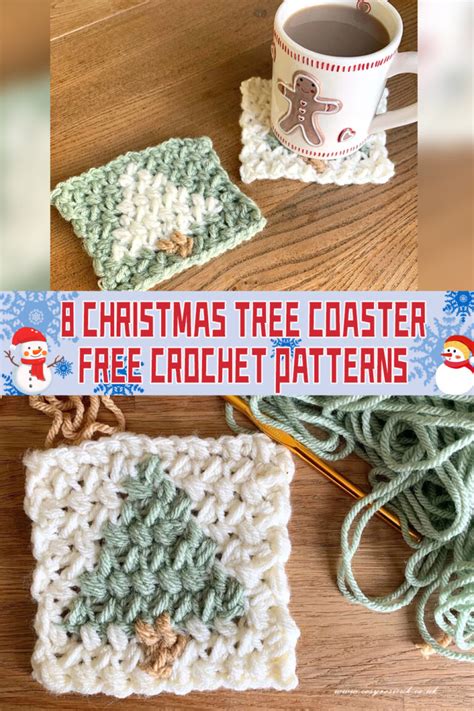 Christmas Tree Coaster Crochet Patterns Free Igoodideas