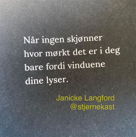 Janicke Langford On Instagram Renpoesi Dikt Lyrikk Poesi