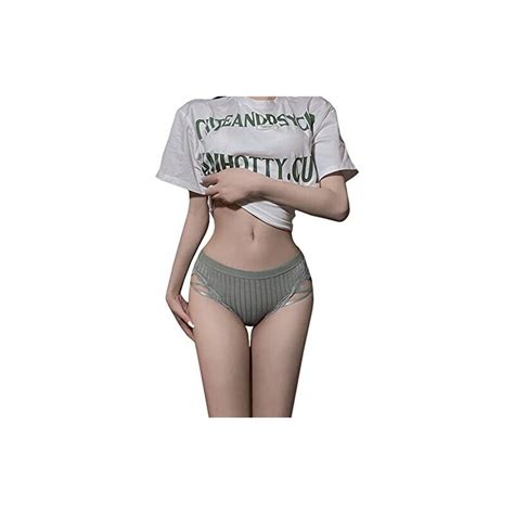 Chenyesun Stringhe Donna Intimo Traspirante Mutande Vita Bassa Hipster Bikini Invisibile Tanga