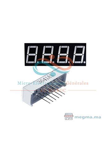 Achetez Afficheur 7 Segment 4 Bits 0 36 Cathode MEGMa