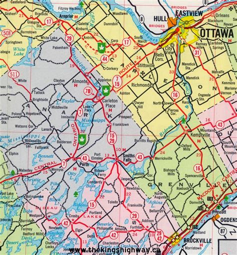 Ontario Highway 29 Route Map - The King's Highways of Ontario