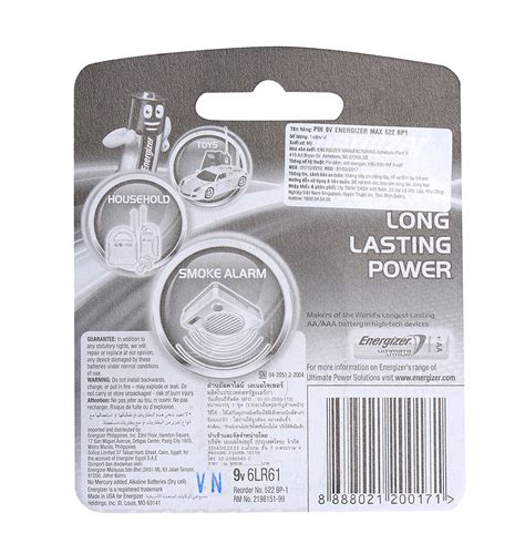 Mua Pin Energizer Max 522 BP1 tại Sum Shop