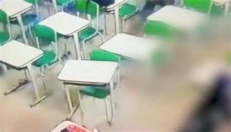 Veja O Momento Em Que Aluno Invade Escola E Mata Professora A Facadas