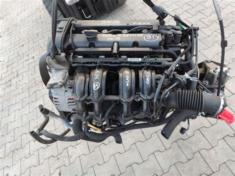 SILNIK KOMPLETNY FORD FIESTA 1 25 SNJB GWARANCJA 14035477702