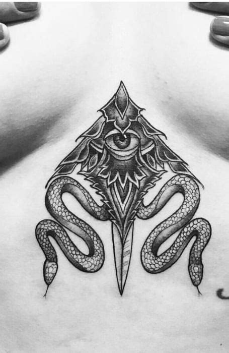 30 Sexy Sternum Tattoos For Women The Trend Spotter