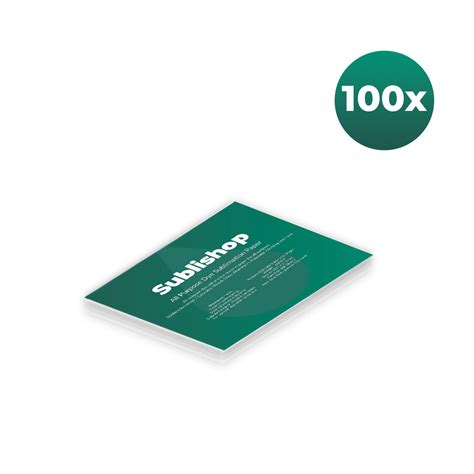 Mug Size Sublimation Paper Pack Of 100 Sheets Sublishop