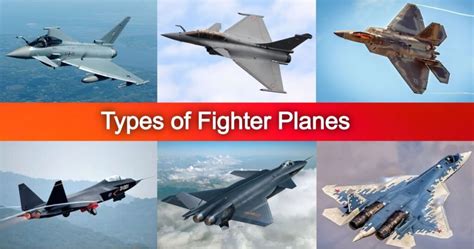 types  fighter planes  fighter jets complete explained