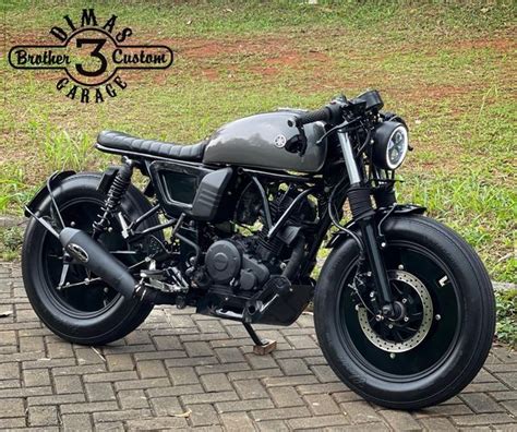 DIMAS GARAGE CUSTOM On Instagram Finish Yamaha Byson Bratcafe Motor