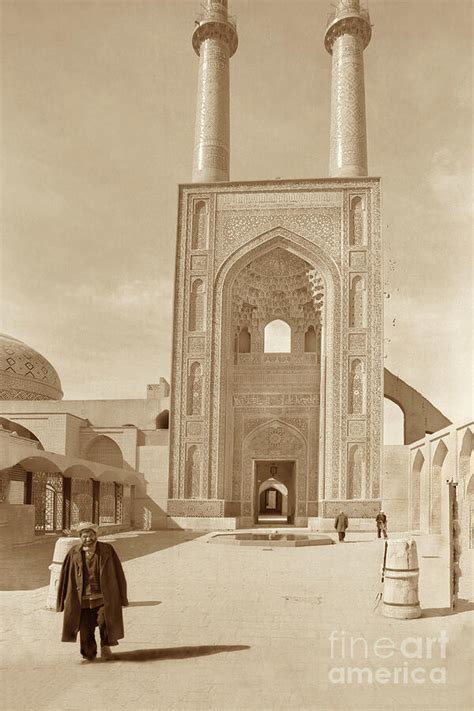 Leaving Jameh Mosque 1977 Photograph By Michael Ziegler Fine Art America