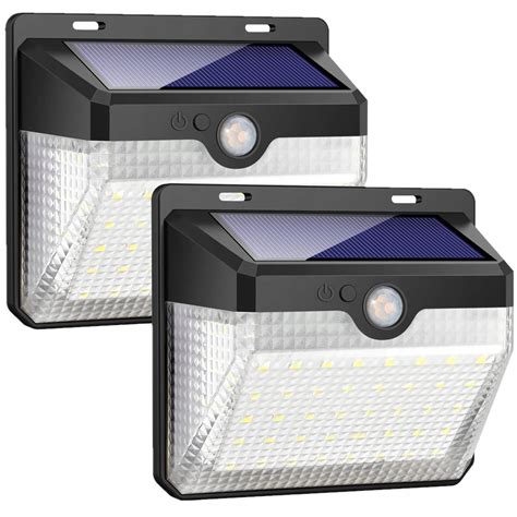 Lampa solarna na zewnątrz z czujnikiem ruchu 2szt 13651521812 Allegro pl