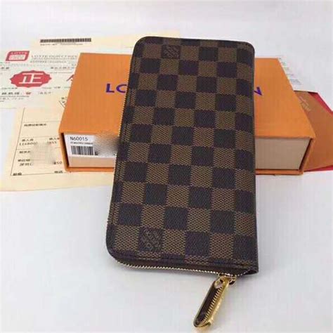 Louis Vuitton Lv Women Zippy Wallet Damier Ebene Canvas Brown Lulux