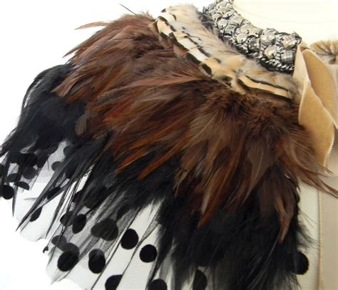 soniam designs refurbished feather cape