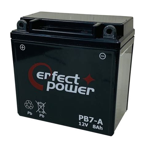 PERFECT POWER PB7 A バイクバッテリー MF 初期充電済 互換 ユアサ YB7 A 12N7 4A GM7Z 4A FB7