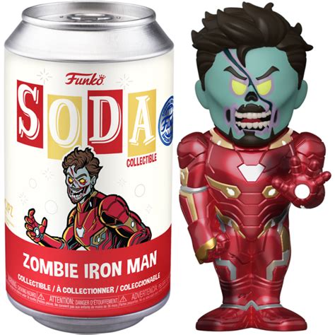 What If - Zombie Iron Man Funko Pop! Vinyl SODA Figure | Ryft