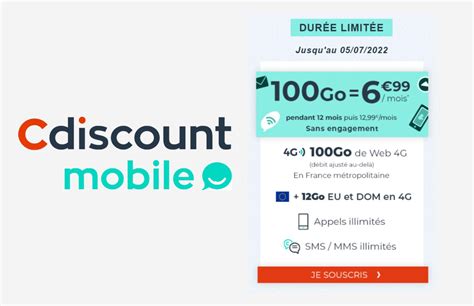 Ce forfait mobile offre la sérénité pendant au moins un an 100 Go