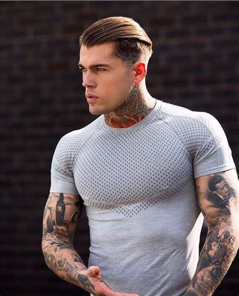 Stylish Slick Back And Taper Stephen James Hot Guy With Tattoos Stephen James Model