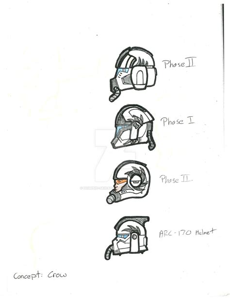 Cwc Clone Pilot Crow Helmet Concept By Dominic Skirata X On Deviantart