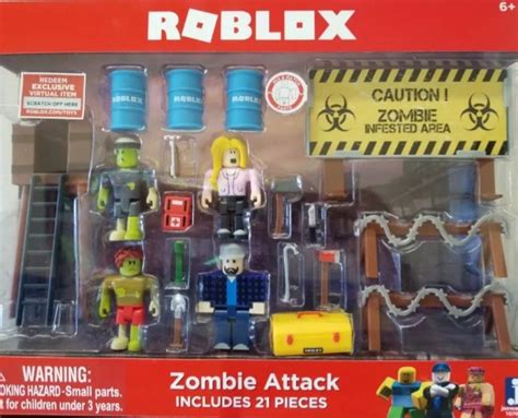 Roblox Zombie Attack Set 21 Piezas Original Envío Gratis 115000