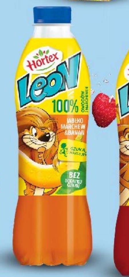 Hortex Leon Sok jabłko marchew banan 1 l promocja Kaufland Ding pl