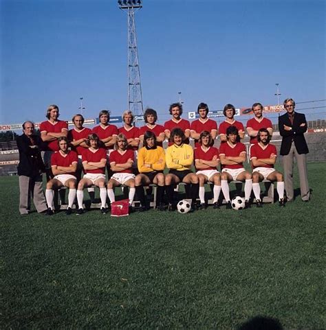 FC Utrecht Of Holland Team Group In 1975 Utrecht Netherlands Holland