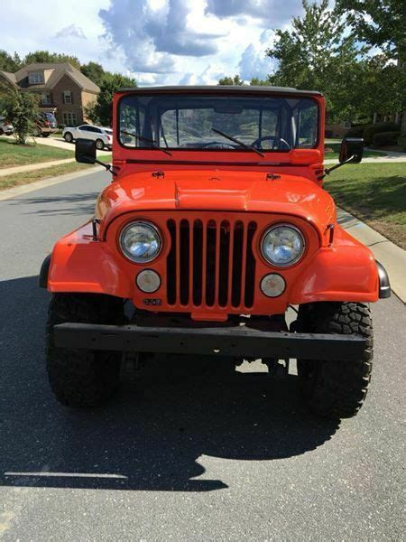 Restored Jeep CJ V Model Renegade With Soft Top And Bikini Top For Sale
