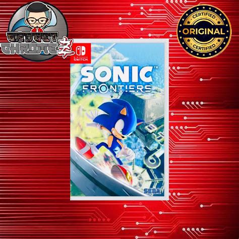 Sonic Frontiers Nintendo Switch Game Brandnew Video Gaming Video