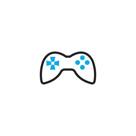 Joystick Sign Vector Icon Video Game Symbol Illustration