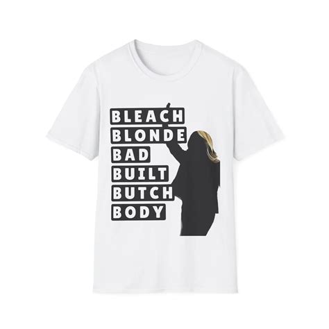 Bleach Blonde Bad Built Butch Body Jasmine Crockett Greene Tee Ashbubble