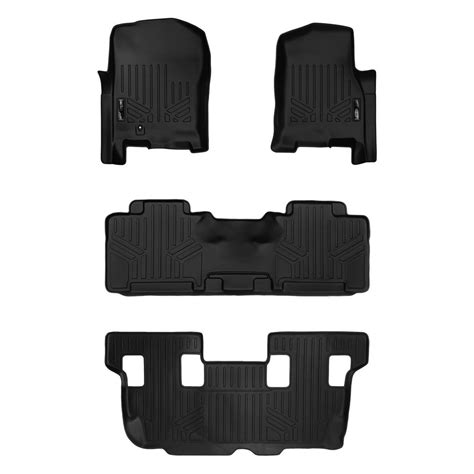 A0346b0183c0183 Maxliner Smartliner 1st 2nd And 3rd Row Floor Liners Fits 2007 2010 Ford