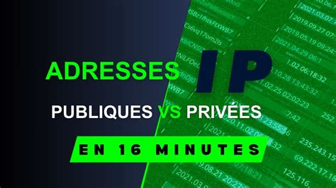 Comprendre les Adresses IP Publique et Privées en 16 min YouTube