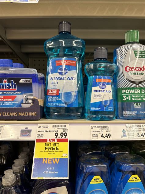 Kroger Rinse Aid Is B1g1 Free Kroger Krazy