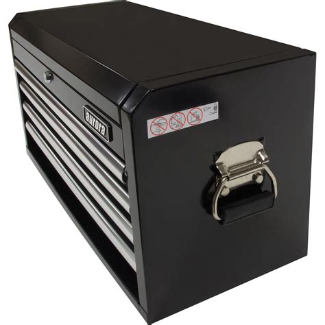 AURORA TOOLS Industrial Tool Chest 26 W 4 Drawers Black SCN