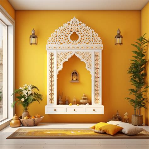 10 Stunning Mandir Colour Combinations For Your Sacred Space