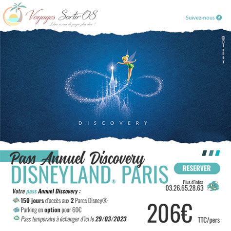 Pass Annuel Disneyland Paris Discovery