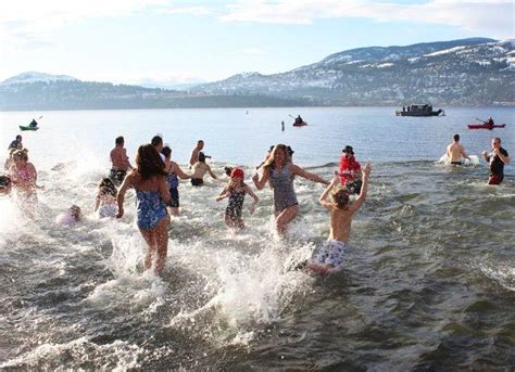 Kelownas Polar Bear Dippers Urged To Take Plunge Before New Years Day