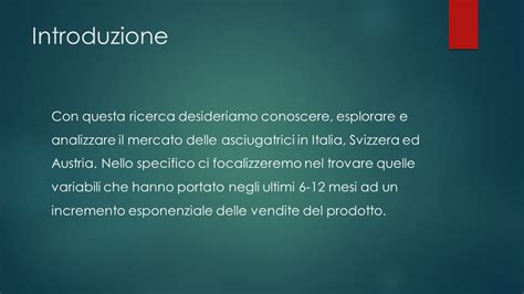 Ricerca Di Mercato Il Mercato Delle Asciugatrici Tecniche Di