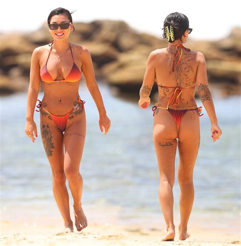 Celebs In The Spotlight Picture Original Ella Ding Bikini At