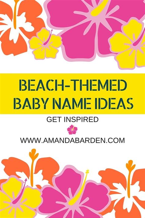 Baby Name Ideas for Beach Lovers