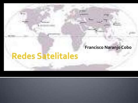 Redes Satelitales Ppt