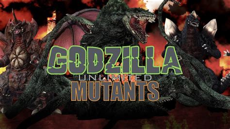 Godzilla Unlimited 2021 Roster Update Mutants Youtube